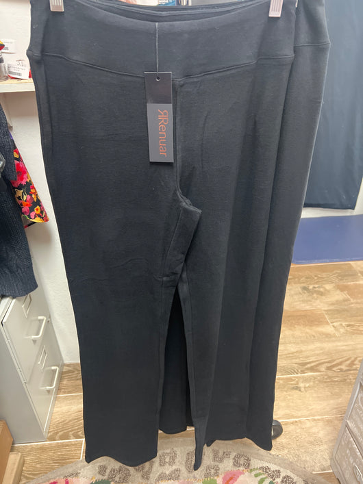Renuar pull on lounge pants black