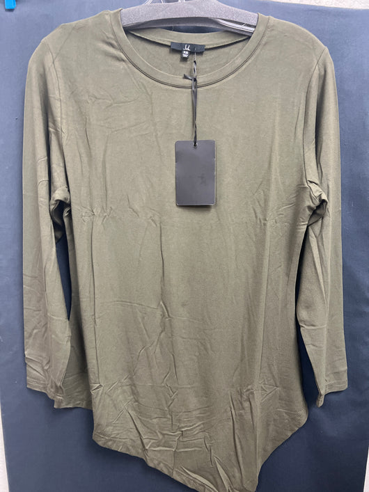 JOH asymmetrical olive tunic