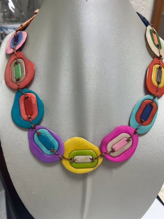 Tagua multi yoli necklace