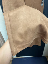 Charlie B truffle tan faux suede pants