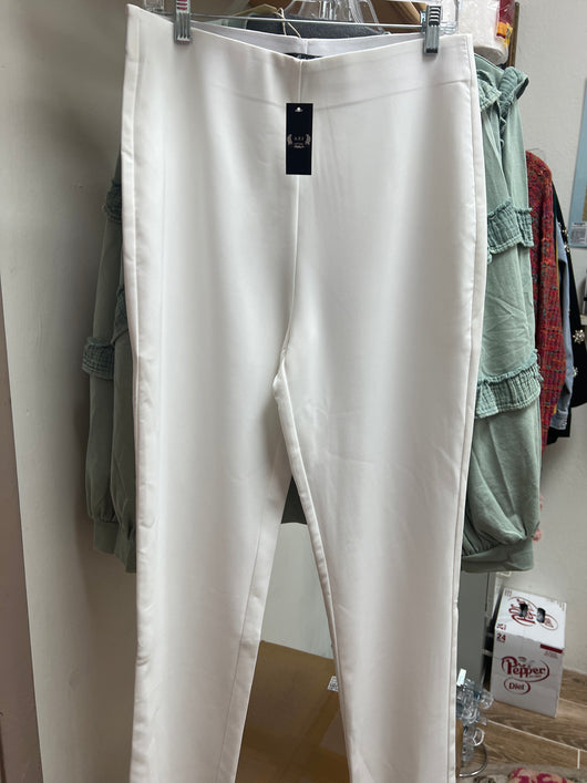 AZI white dress slacks
