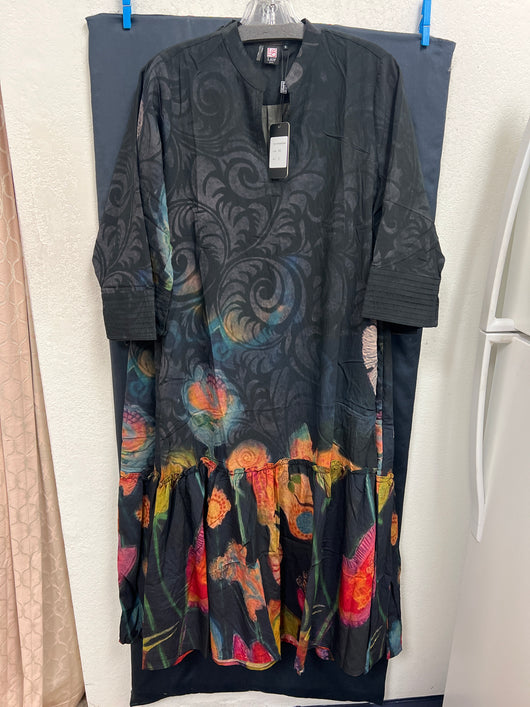 Lior black multi Amsterdam dress