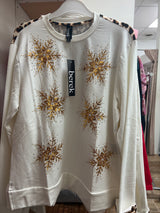 Berek leopard snowflake Christmas shirt