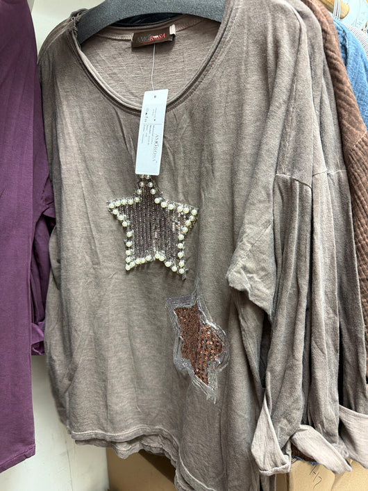 Amorosa chocolate stars top