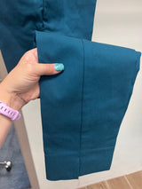 Renuar pull on ankle pant lagoon