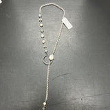 Michele Busch quartz moonstone chain necklace
