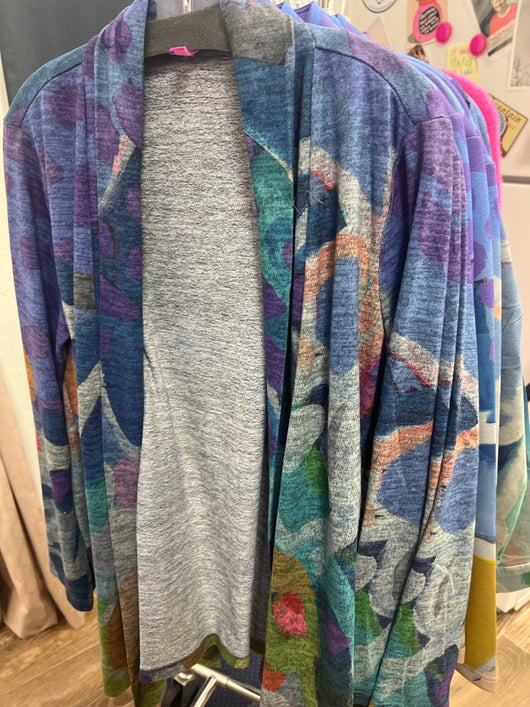 Claire D “walk for a while” cardigan