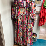 Isle art deco shirtwaist dress
