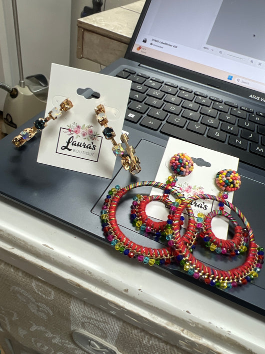 Statement earrings