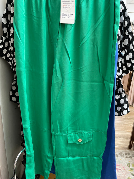 Toofan jade green pants