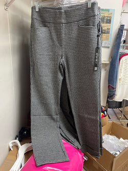 Charlie B tattersall houndstooth pull on pants
