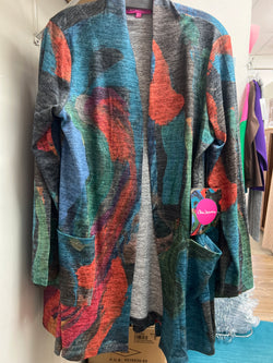 Claire D “All Warm & Cozy” long cardigan