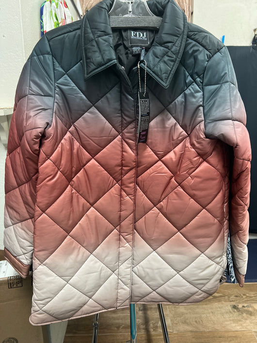 FDJ quilted ombré jacket