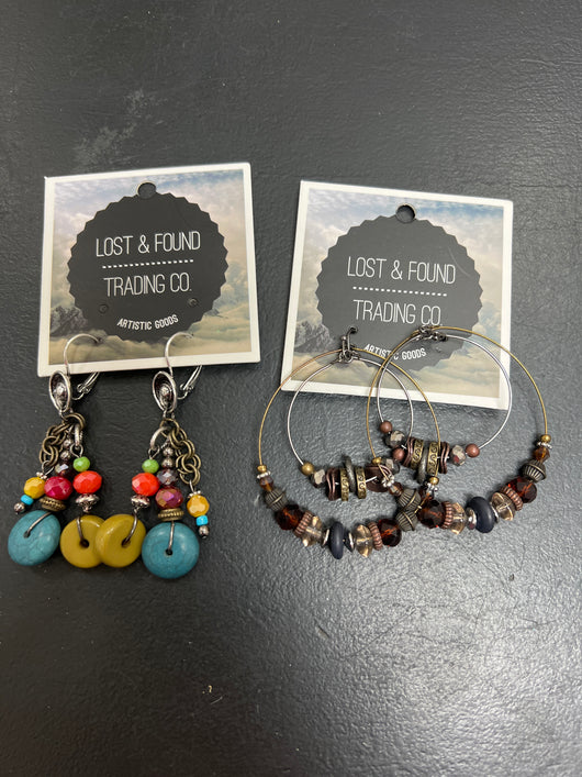 Lost & Found statement earrings