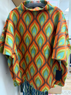 APNY harvest spice abstract sweater
