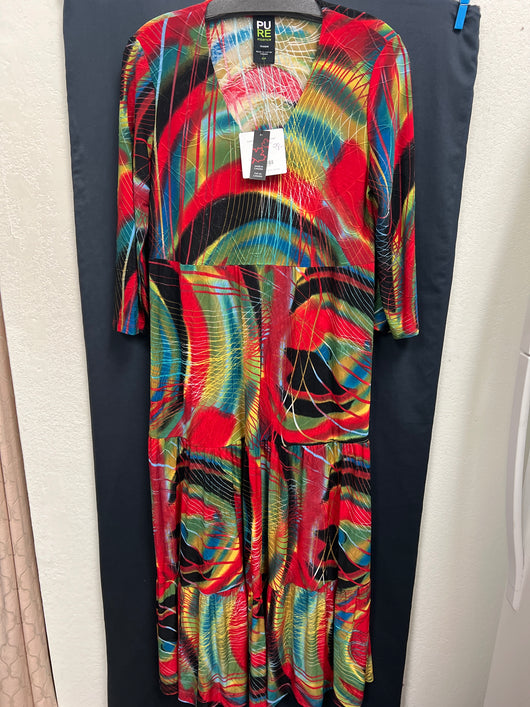 Pure bright maxi dress