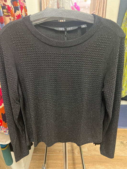 Insight bling top black