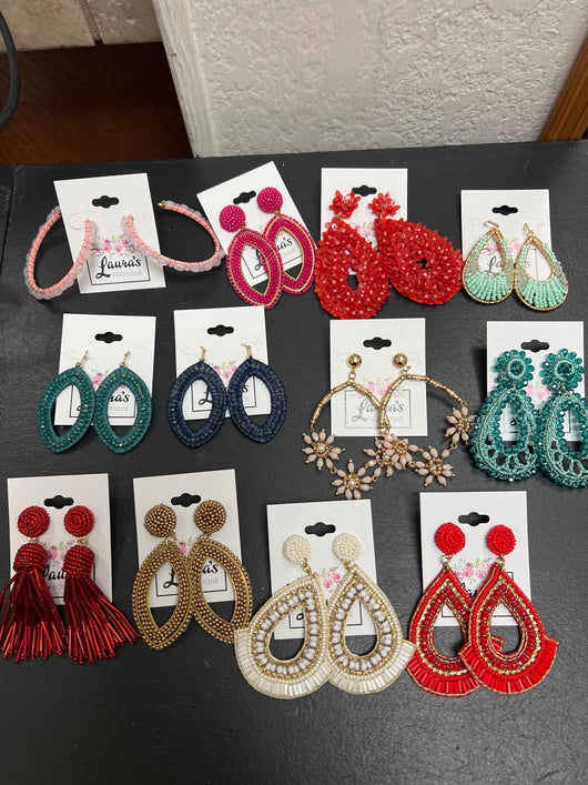 Statement earrings