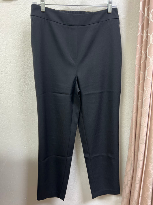 Charlie B black pull on crop pant