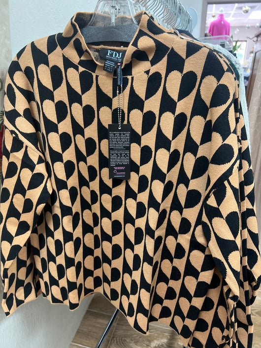FDJ love jacquard sweater