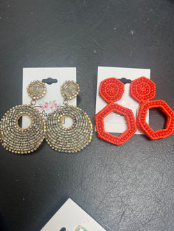 Beaded earrings