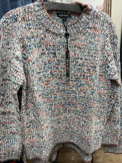 Charlie B space dye multi sweater