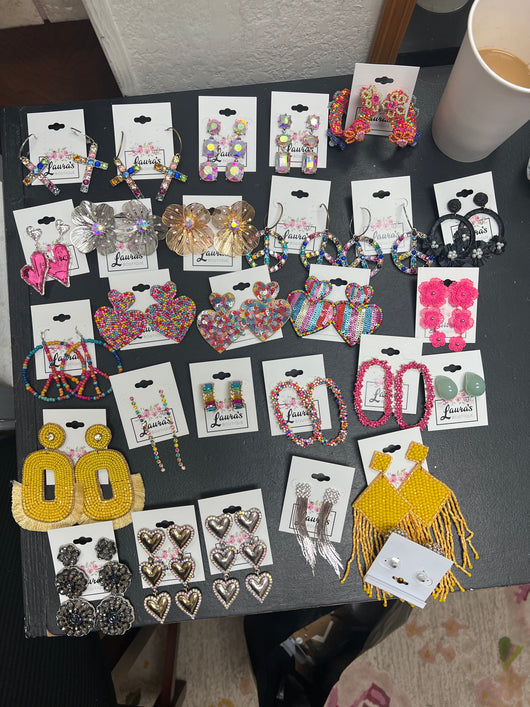 Statement earrings