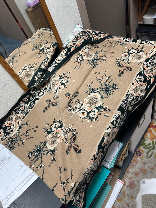 La Fiorentona camel / black wrap