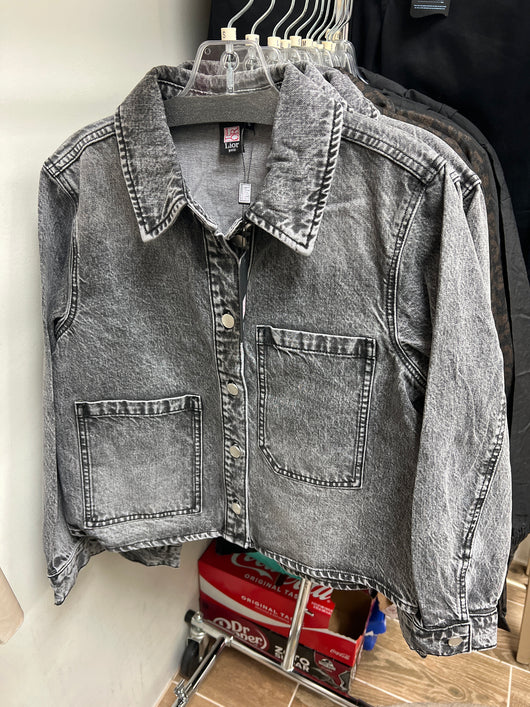 Lior stone wash grey Jean jacket