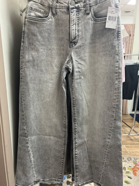 KUT grey wide leg jeans