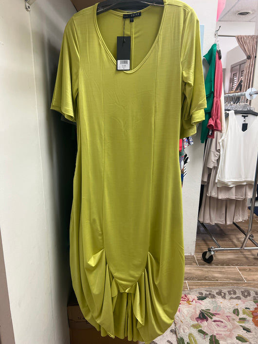Kozan umman maxi dress celery