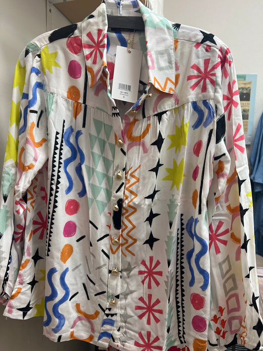 Isle Morocco Kiki button up shirt