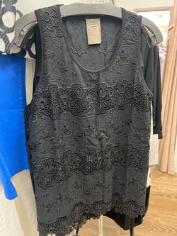 Fashion Concepts black lace tank