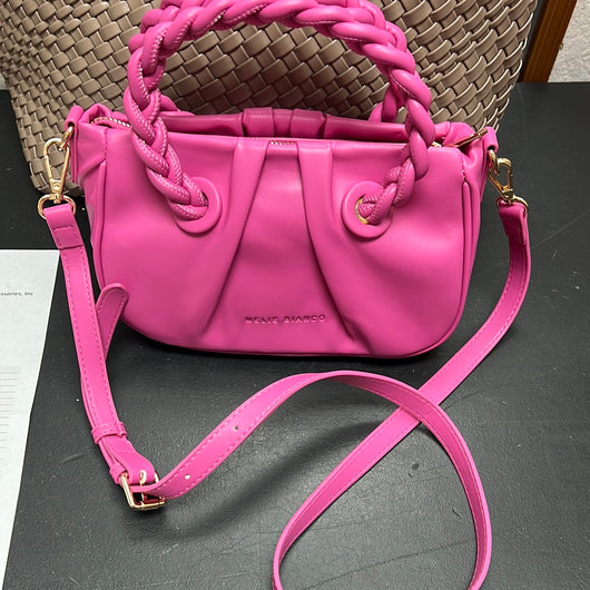 Melie Bianco fuchsia purse