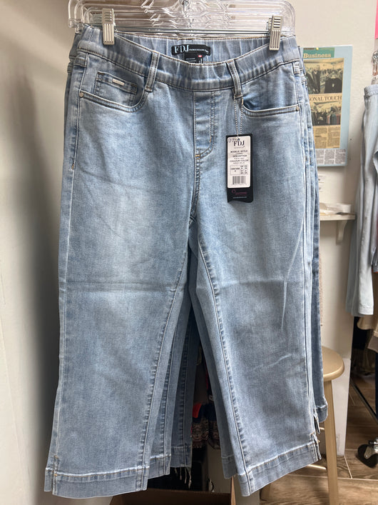 FDJ indigo pull on capri