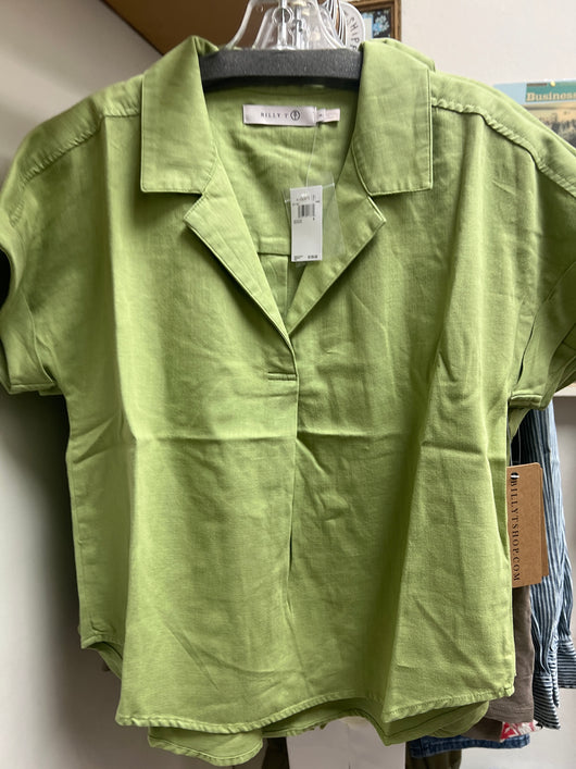 Billy T Betty shirt fern green