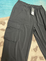 Kozan black vogue cargo Duffy pants
