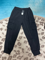 Kozan black vogue cargo Duffy pants