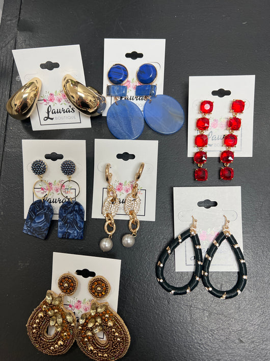 Statement earrings