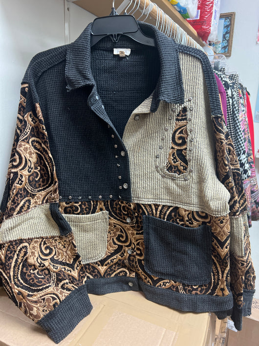 POL black cardigan