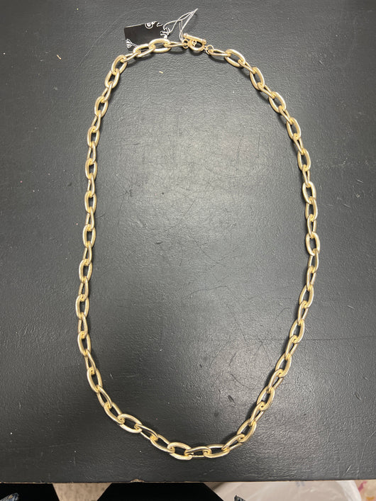 Lordane matte gold necklace