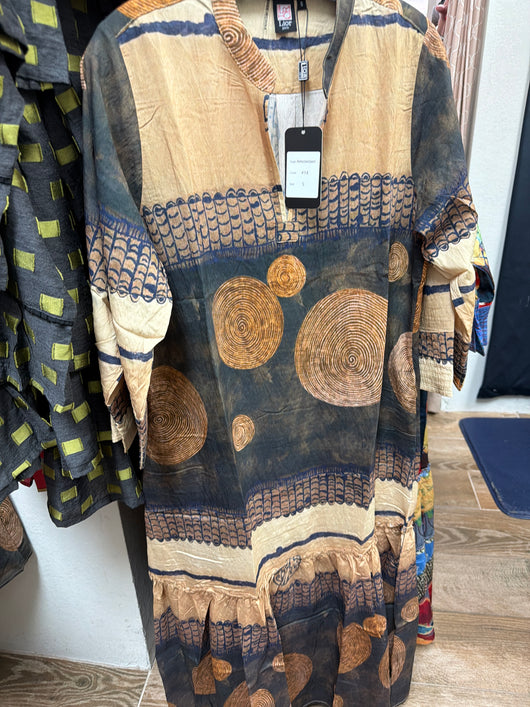 Lior Copper Multi Dress