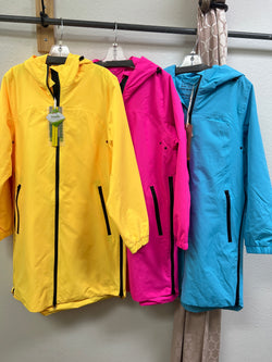 Fashion concepts hidden print raincoats