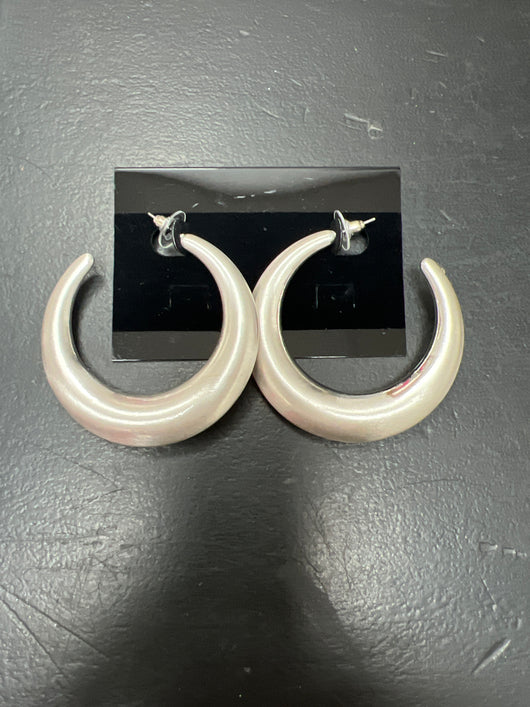 Lordane silver hoop earrings