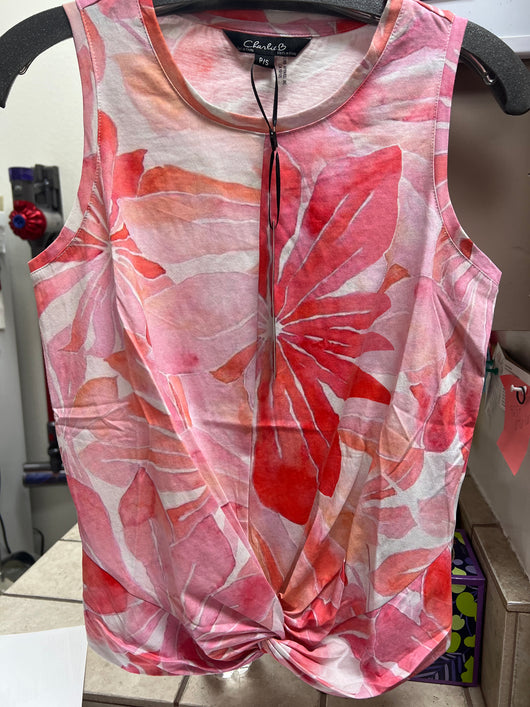 Charlie B begonia knotted tank