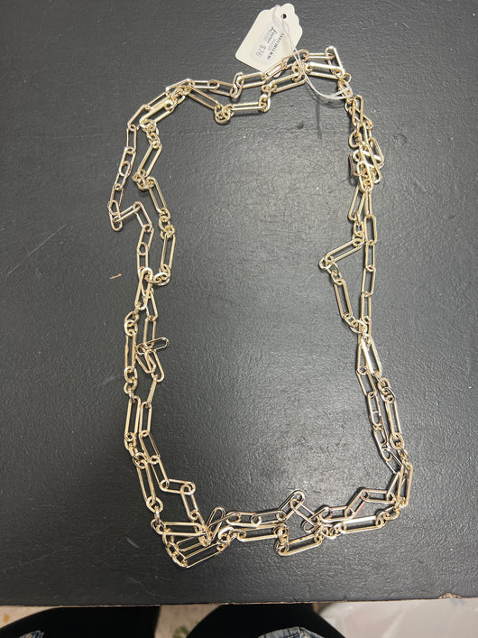 Lordane gold double chain necklace