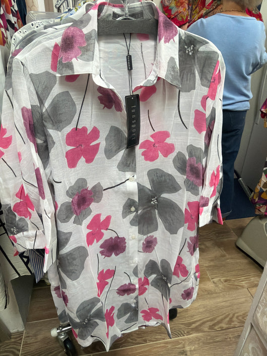 Funsport pink blossom tunic