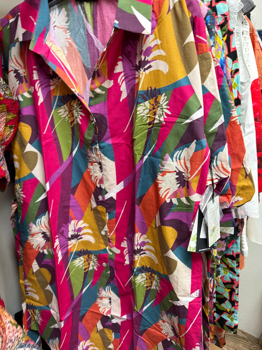 APNY hibiscus multi dress