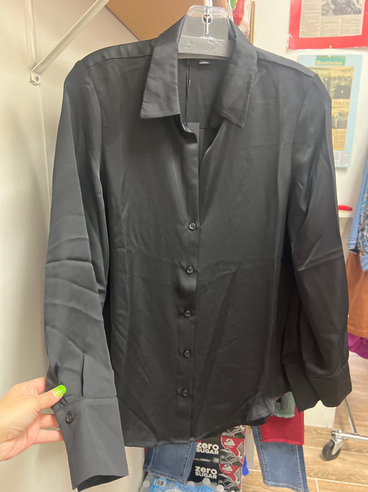 Renuar lux silky blouse black