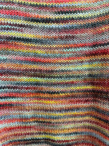 FDJ multi space dye stripe sweater